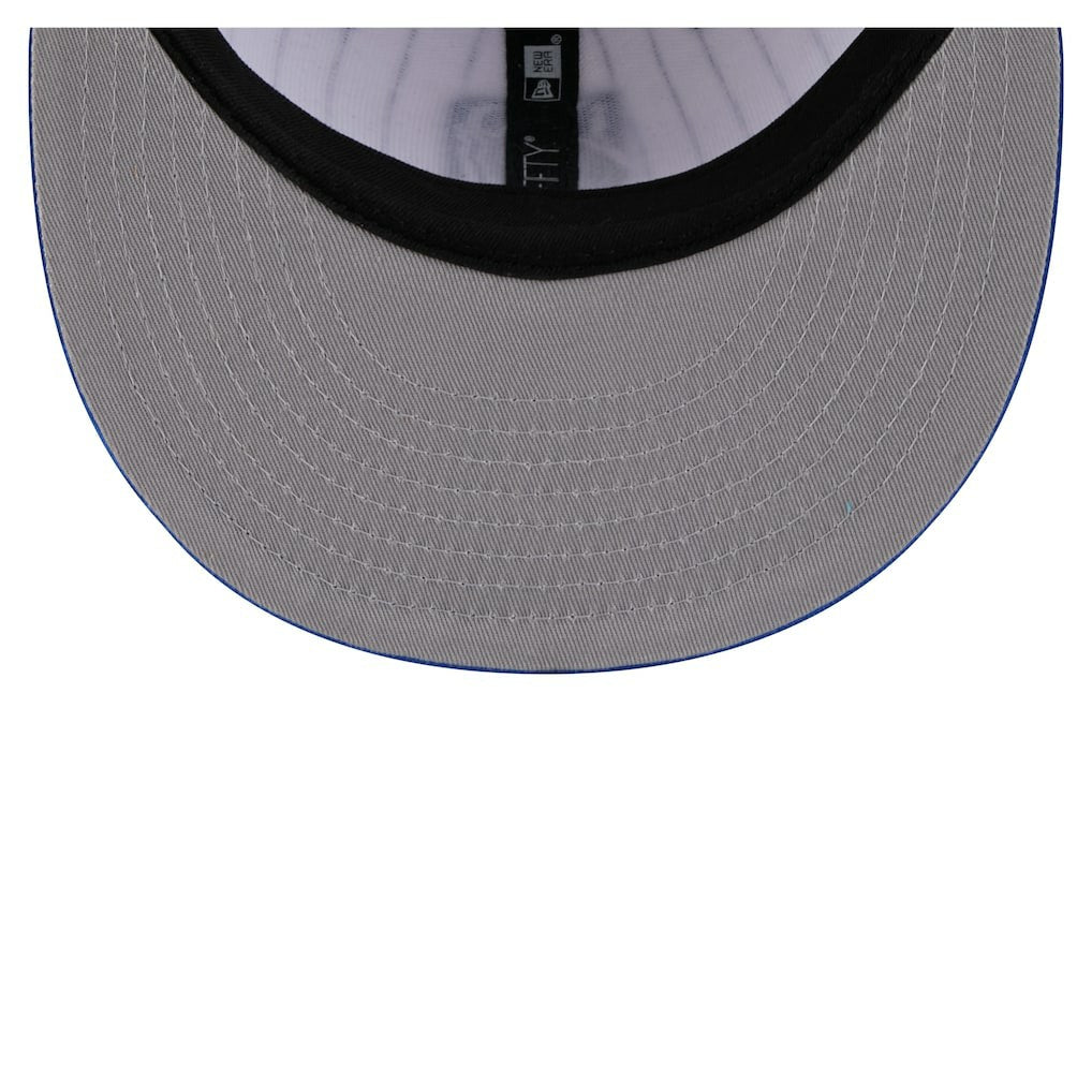 Dallas Mavericks Deceptor Pinstripe 9FIFTY Snapback Hat for sale White | New Era US