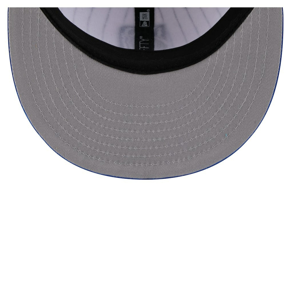 Dallas Mavericks Deceptor Pinstripe 9FIFTY Snapback Hat for sale White | New Era US
