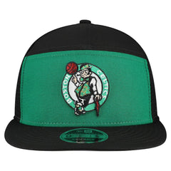 Boston Celtics Outdoor Split Panel 9FIFTY Snapback Hat Kelly Green/Black | New Era Near Me