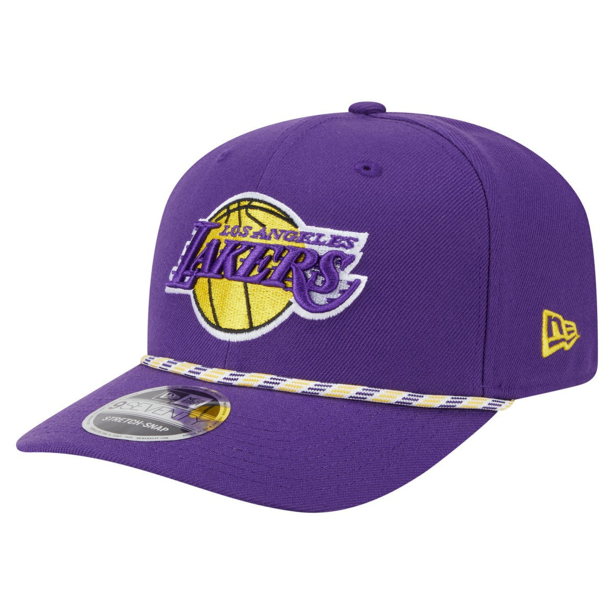 Los Angeles Lakers Rope 9SEVENTY Adjustable Hat Purple | New Era for sale