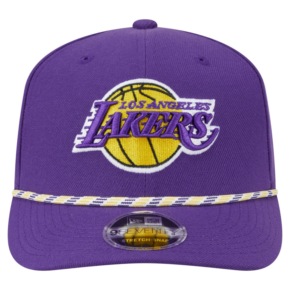 Los Angeles Lakers Rope 9SEVENTY Adjustable Hat Purple | New Era for sale