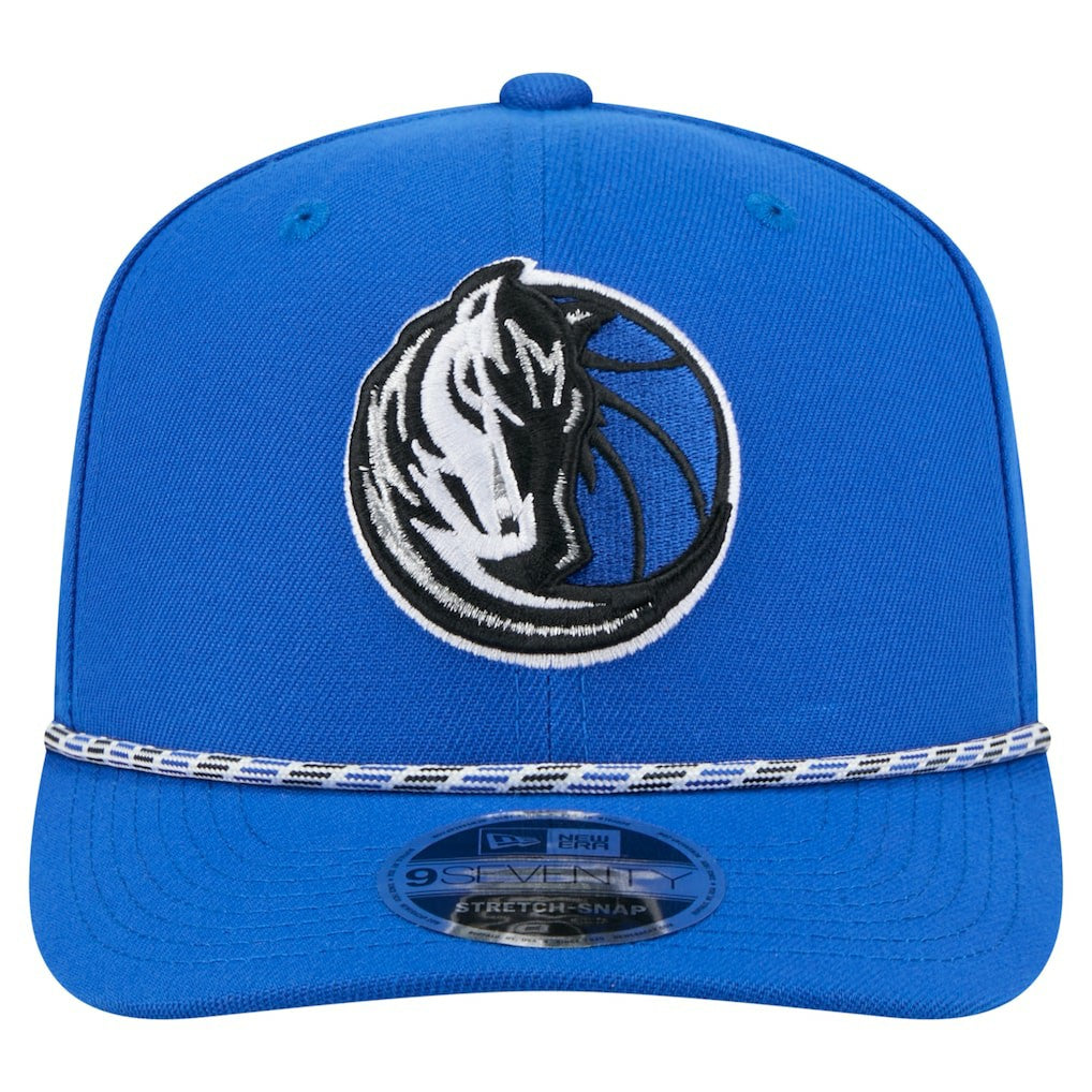 Dallas Mavericks Rope 9SEVENTY Adjustable Hat for sale Blue | New Era US