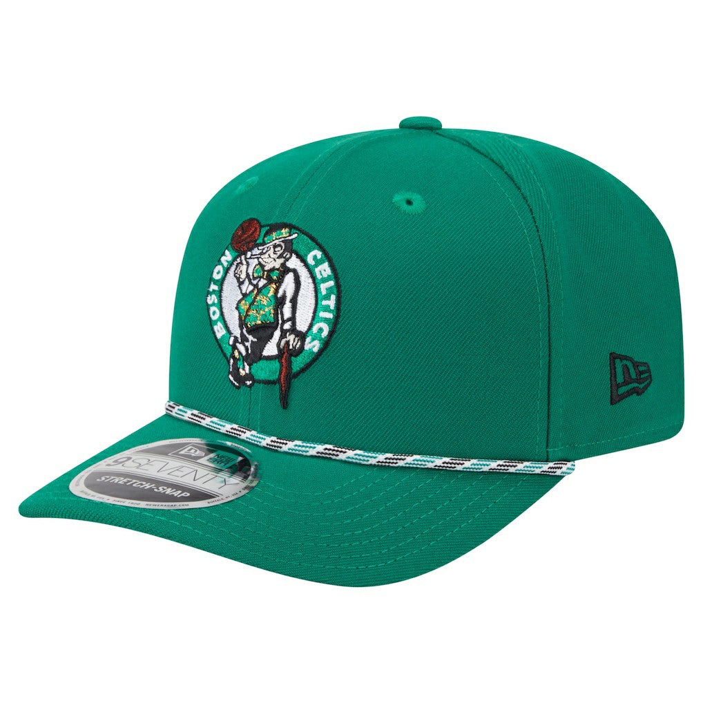 Boston Celtics Rope 9SEVENTY Adjustable Hat Kelly Green | New Era Lifestyle