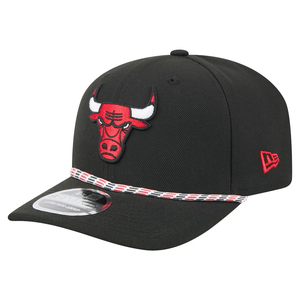 Chicago Bulls Rope 9SEVENTY Adjustable Hat Black | New Era Near Me