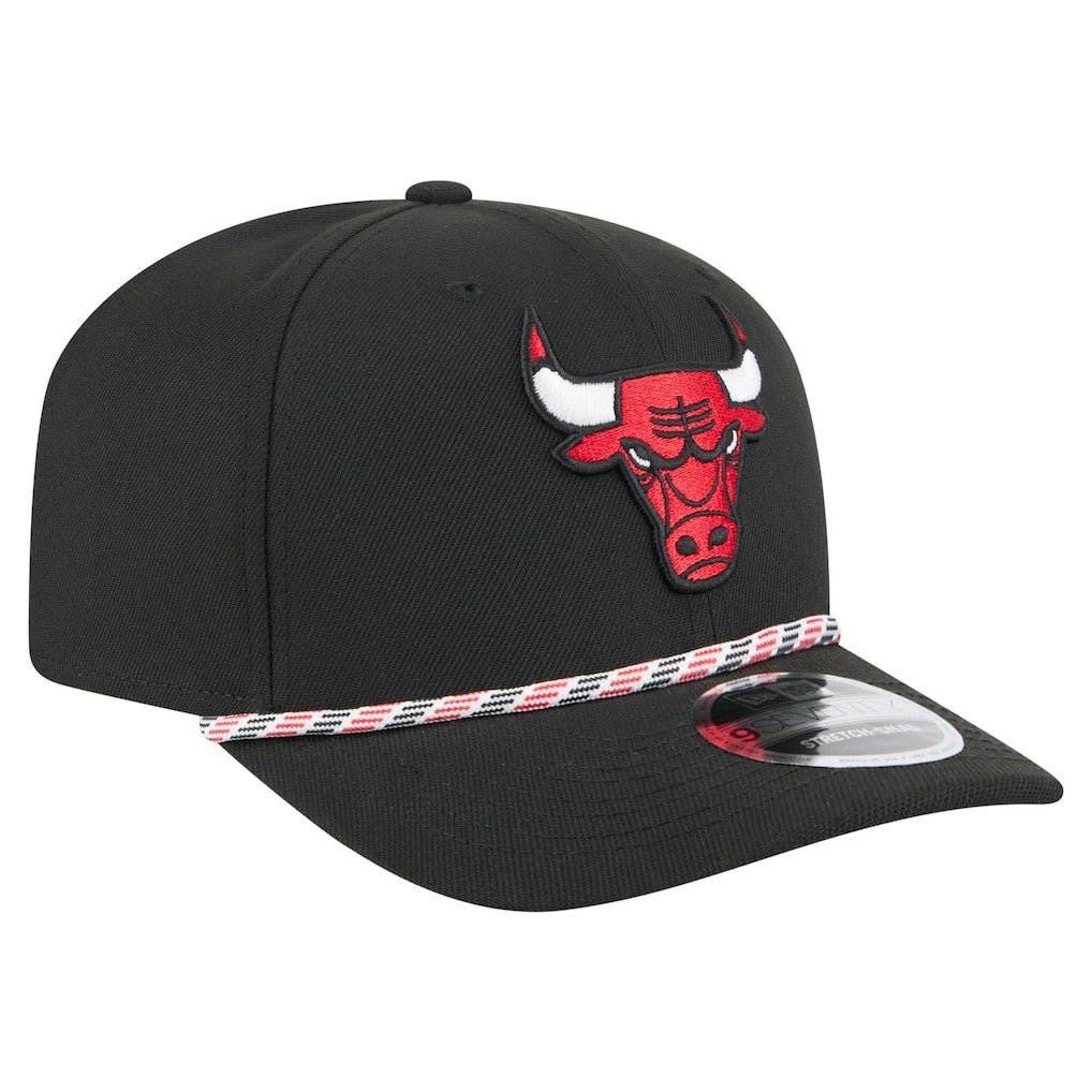 Chicago Bulls Rope 9SEVENTY Adjustable Hat Black | New Era Near Me