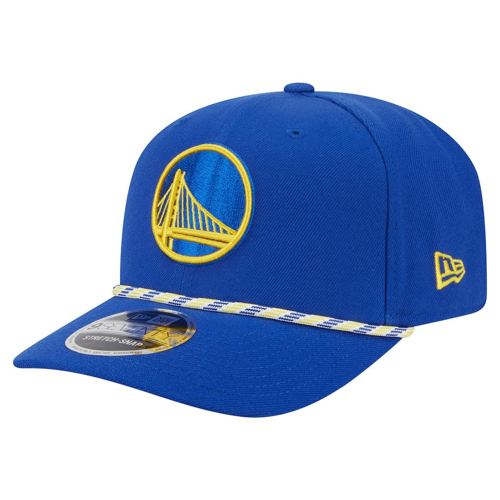 Golden State Warriors Rope 9SEVENTY Adjustable Hat for sale Blue | New Era Near Me