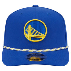 Golden State Warriors Rope 9SEVENTY Adjustable Hat for sale Blue | New Era Near Me
