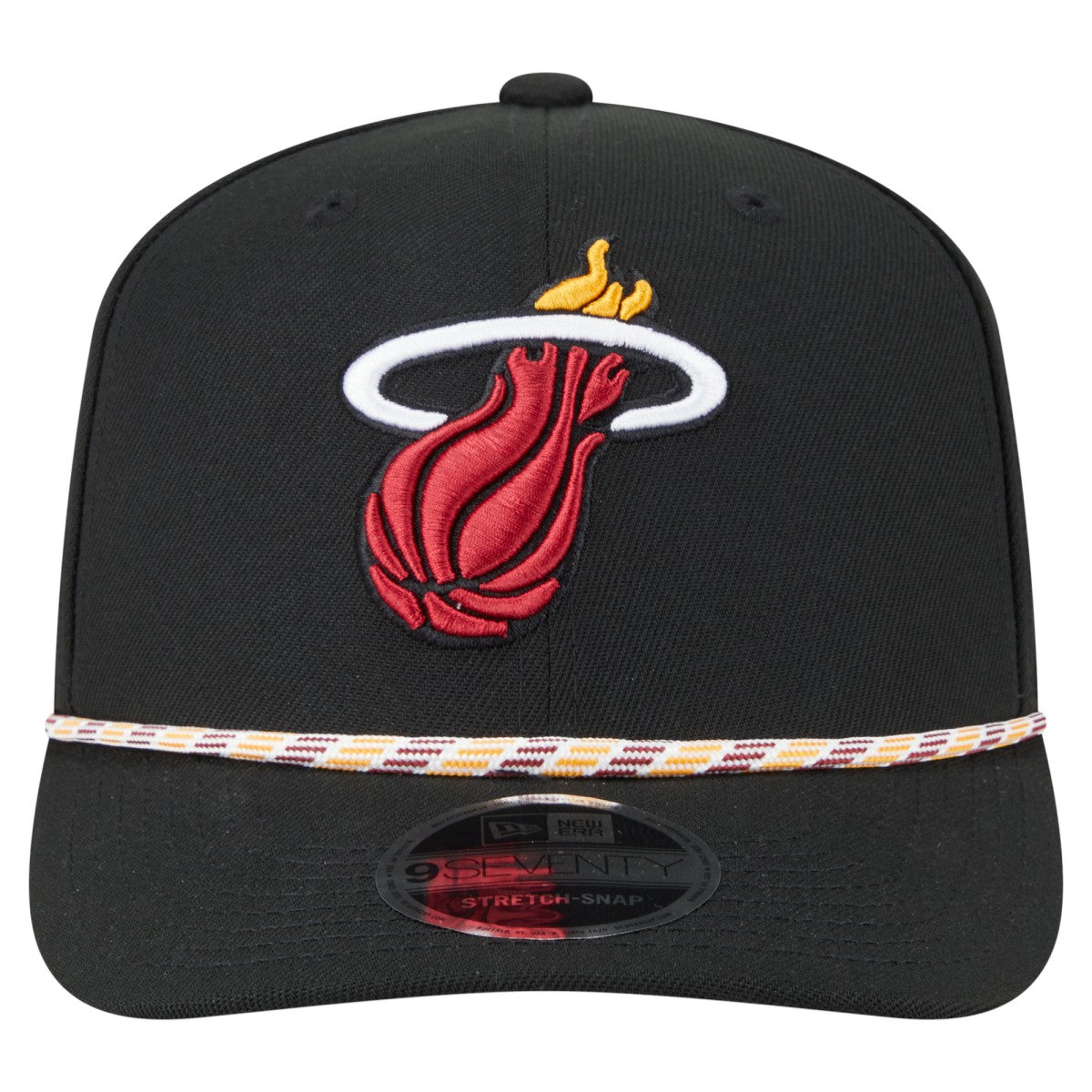 Miami Heat Rope 9SEVENTY Adjustable Hat Black | New Era Near Me