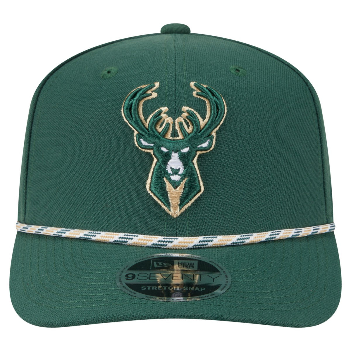 Milwaukee Bucks Rope 9SEVENTY Adjustable Hat Hunter Green | New Era outlet