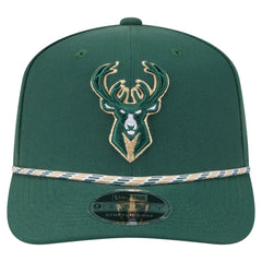 Milwaukee Bucks Rope 9SEVENTY Adjustable Hat Hunter Green | New Era outlet