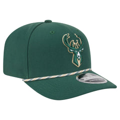 Milwaukee Bucks Rope 9SEVENTY Adjustable Hat Hunter Green | New Era outlet