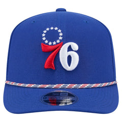 Philadelphia 76ers Rope 9SEVENTY Adjustable Hat Blue | New Era Lifestyle