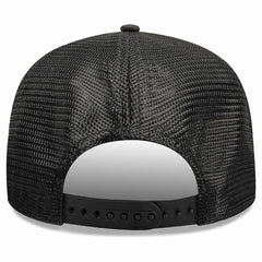 Chicago Bulls Quilted 9SEVENTY Trucker Adjustable Hat Black | New Era Lifestyle