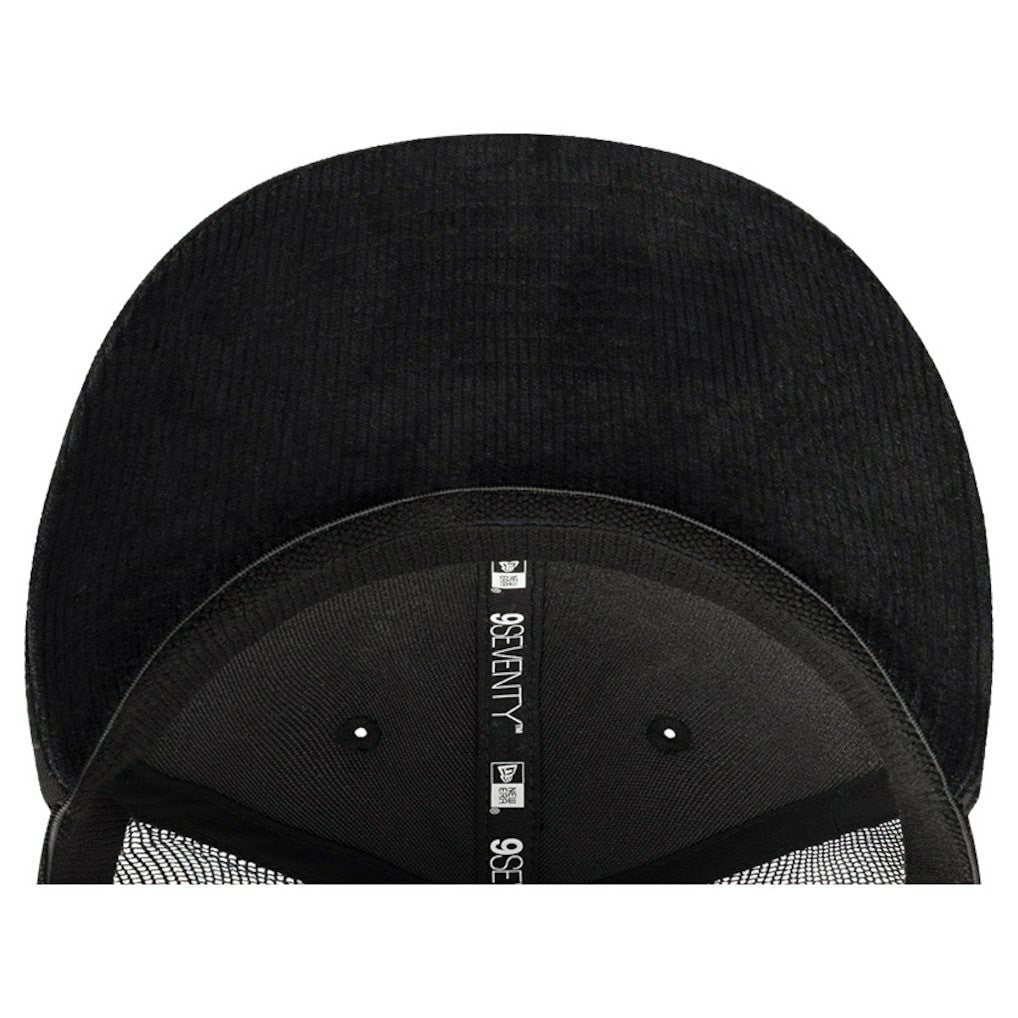 Chicago Bulls Quilted 9SEVENTY Trucker Adjustable Hat Black | New Era Lifestyle