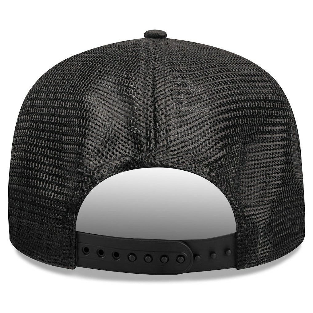 Boston Celtics Quilted 9SEVENTY Trucker Adjustable Hat Black | New Era for sale
