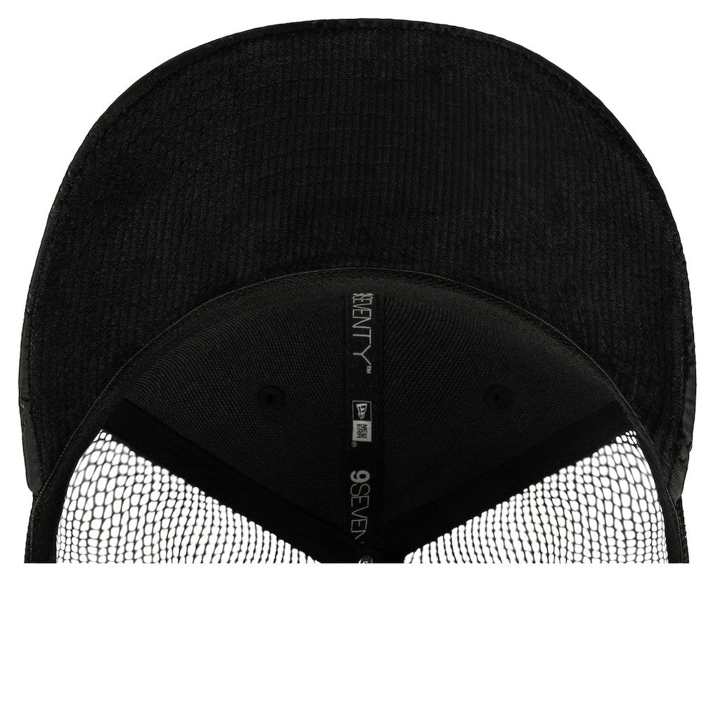 Boston Celtics Quilted 9SEVENTY Trucker Adjustable Hat Black | New Era for sale