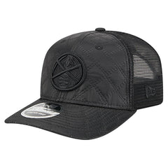 Denver Nuggets Quilted 9SEVENTY Trucker Adjustable Hat for sale Black | New Era discount