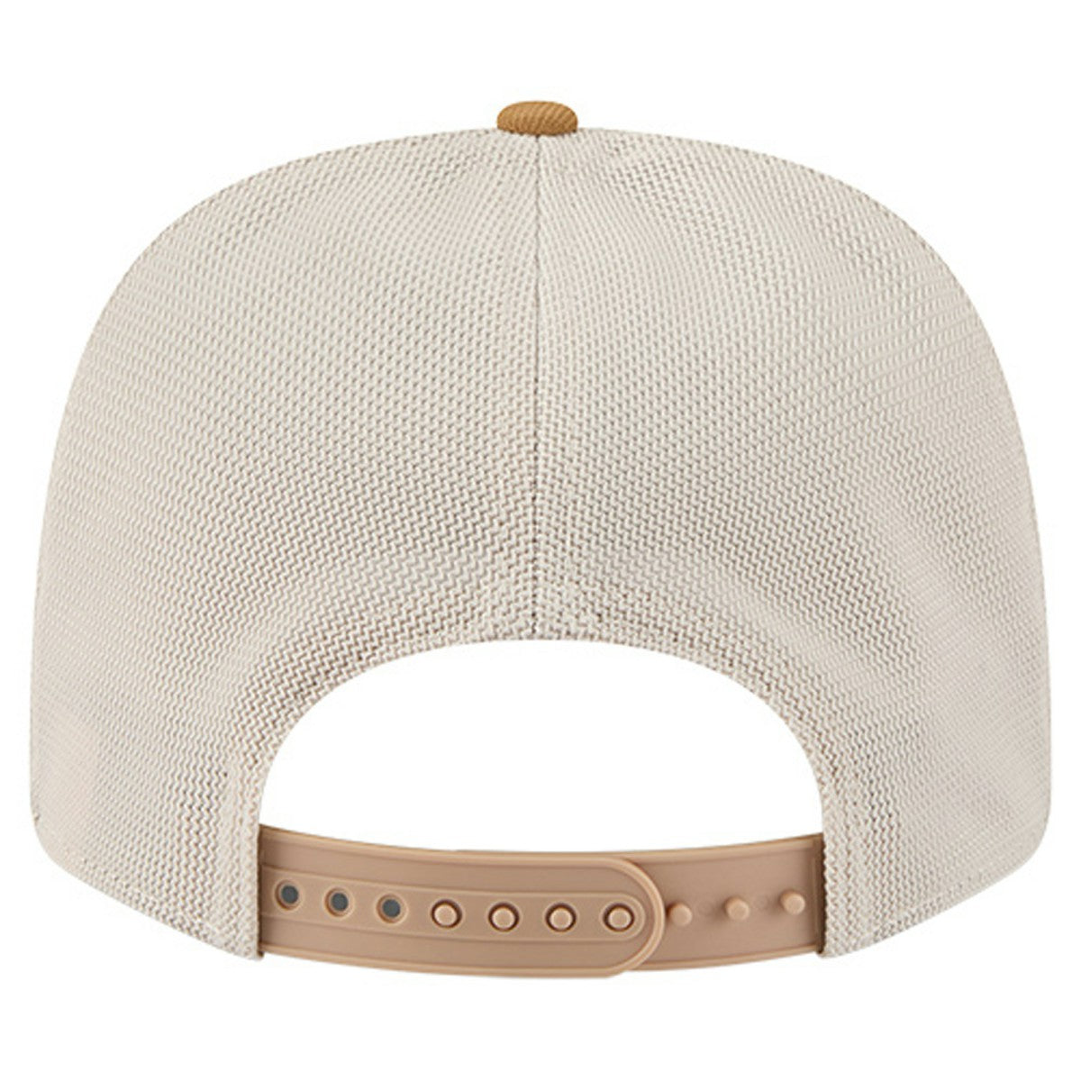 Los Angeles Lakers Two-Tone 9SEVENTY Adjustable Trucker Hat Tan/Light Brown | New Era