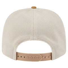 Los Angeles Lakers Two-Tone 9SEVENTY Adjustable Trucker Hat Tan/Light Brown | New Era