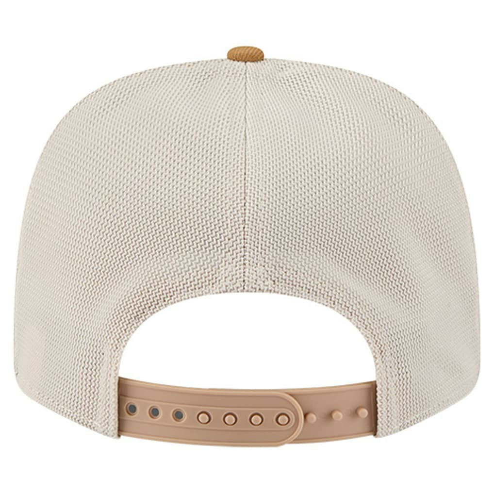 Chicago Bulls Two-Tone 9SEVENTY Adjustable Trucker Hat Tan/Light Brown | New Era online