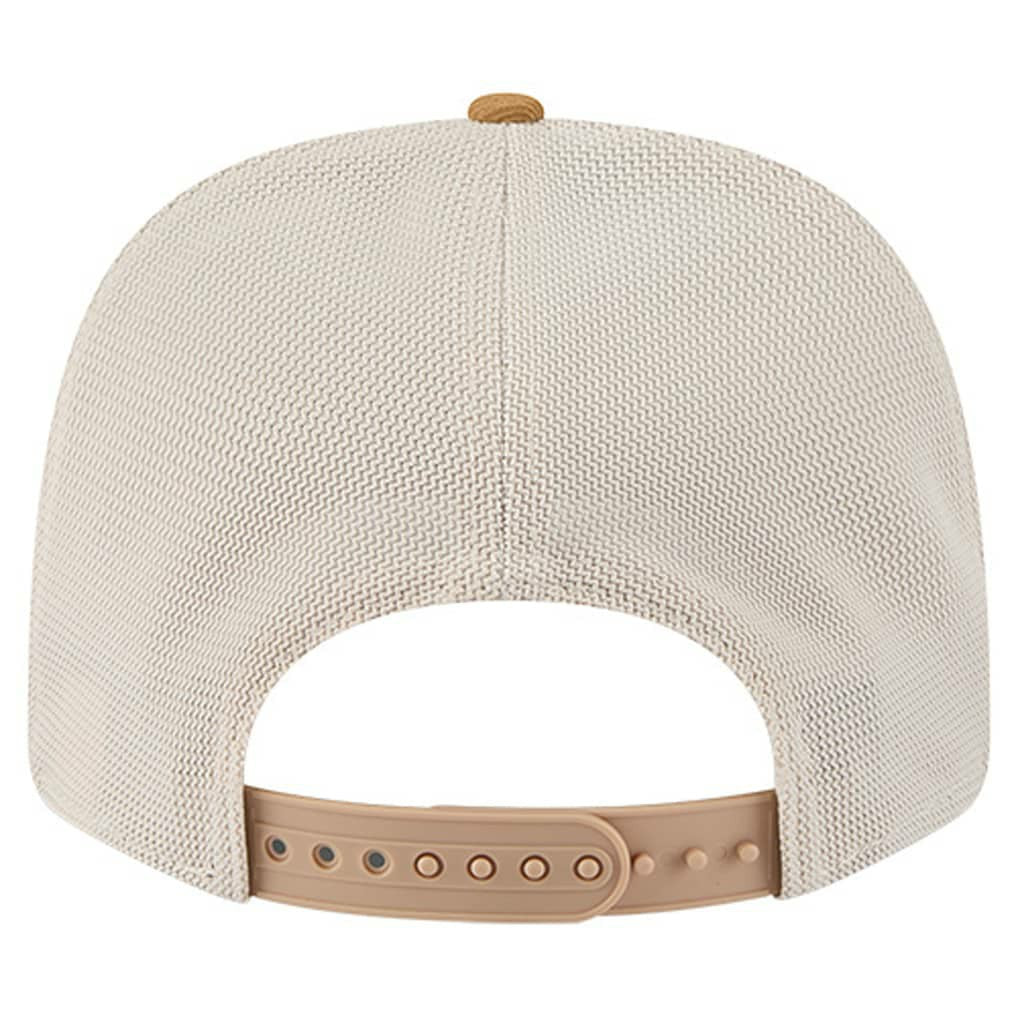 Dallas Mavericks Two-Tone 9SEVENTY Adjustable Trucker Hat for sale Tan/Light Brown | New Era for sale