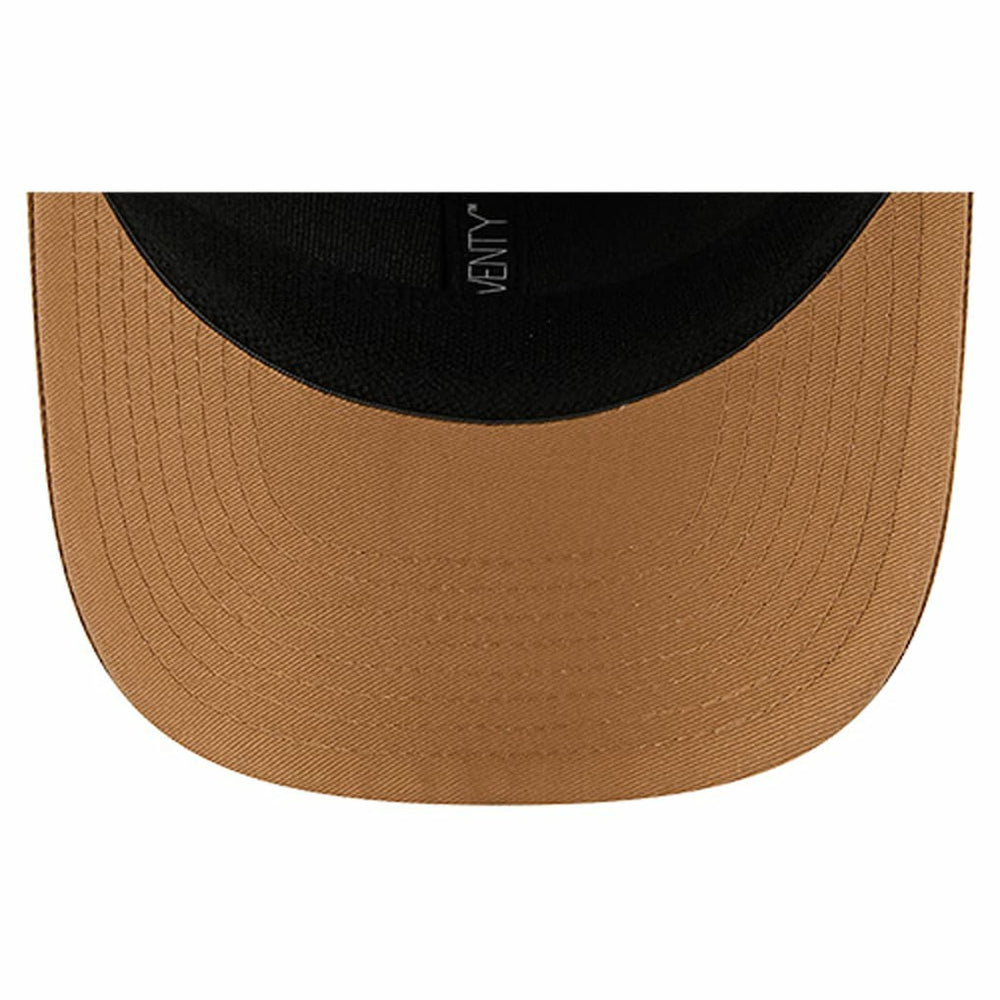Dallas Mavericks Two-Tone 9SEVENTY Adjustable Trucker Hat for sale Tan/Light Brown | New Era for sale