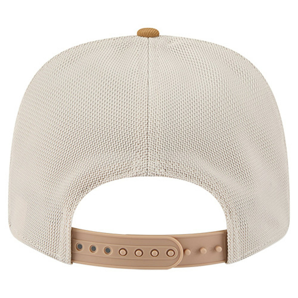 Miami Heat Two-Tone 9SEVENTY Adjustable Trucker Hat Tan/Light Brown | New Era discount