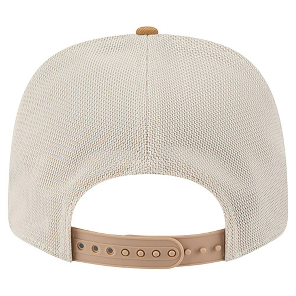 Minnesota Timberwolves Two-Tone 9SEVENTY Adjustable Trucker Hat Tan/Light Brown | New Era outlet