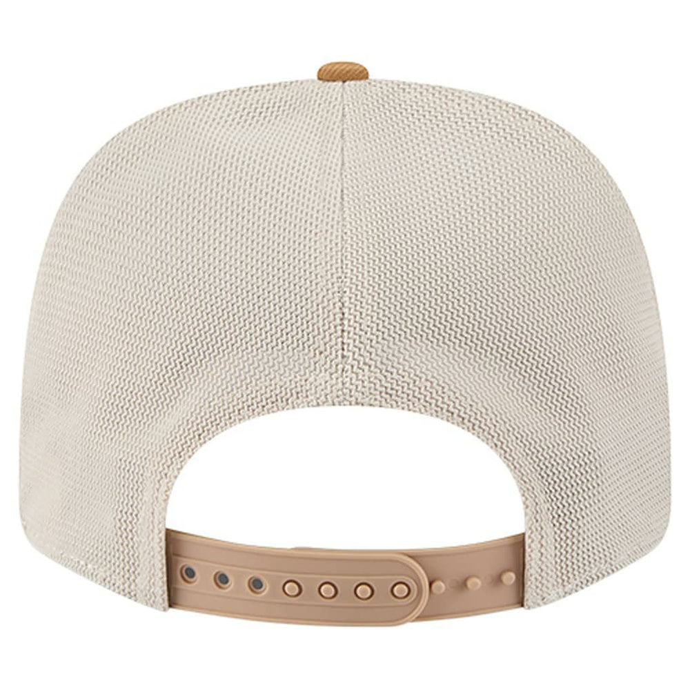 Philadelphia 76ers Two-Tone 9SEVENTY Adjustable Trucker Hat Tan/Light Brown | New Era US