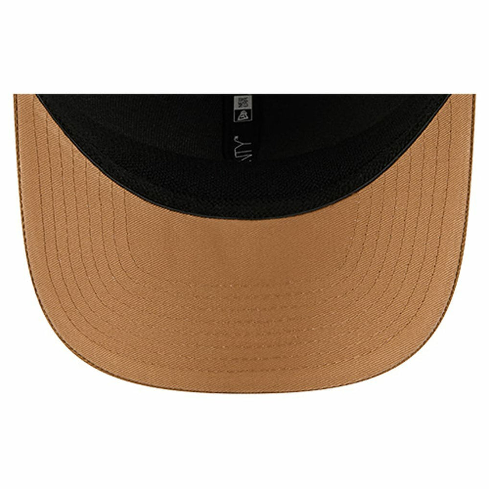 Philadelphia 76ers Two-Tone 9SEVENTY Adjustable Trucker Hat Tan/Light Brown | New Era US