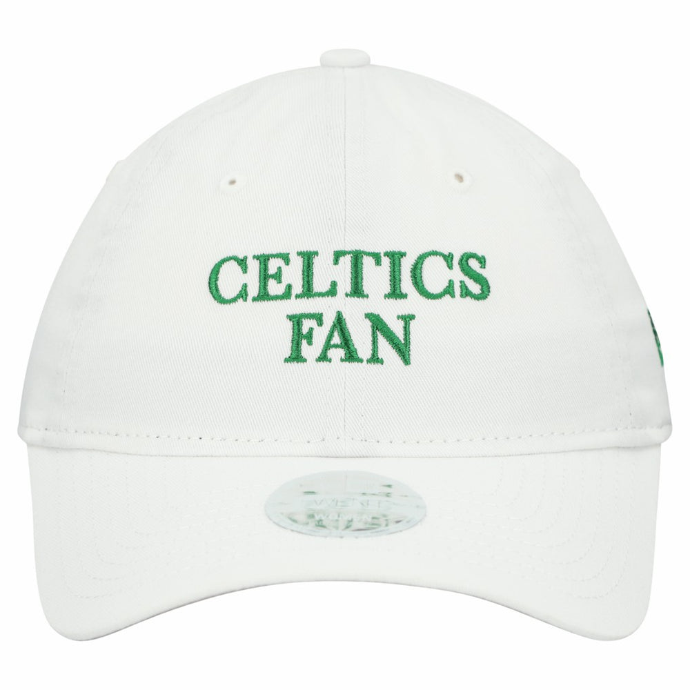 Boston Celtics Women's Team Fan 9TWENTY Adjustable Hat White | New Era Near Me