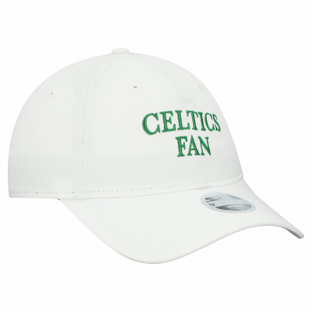 Boston Celtics Women's Team Fan 9TWENTY Adjustable Hat White | New Era Near Me