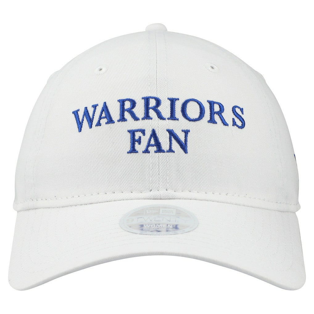 Golden State Warriors Women's Team Fan 9TWENTY Adjustable Hat for sale White | New Era