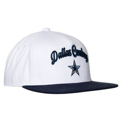 Dallas Cowboys The Wild Collective Women's Two-Tone Snapback Hat White/Navy