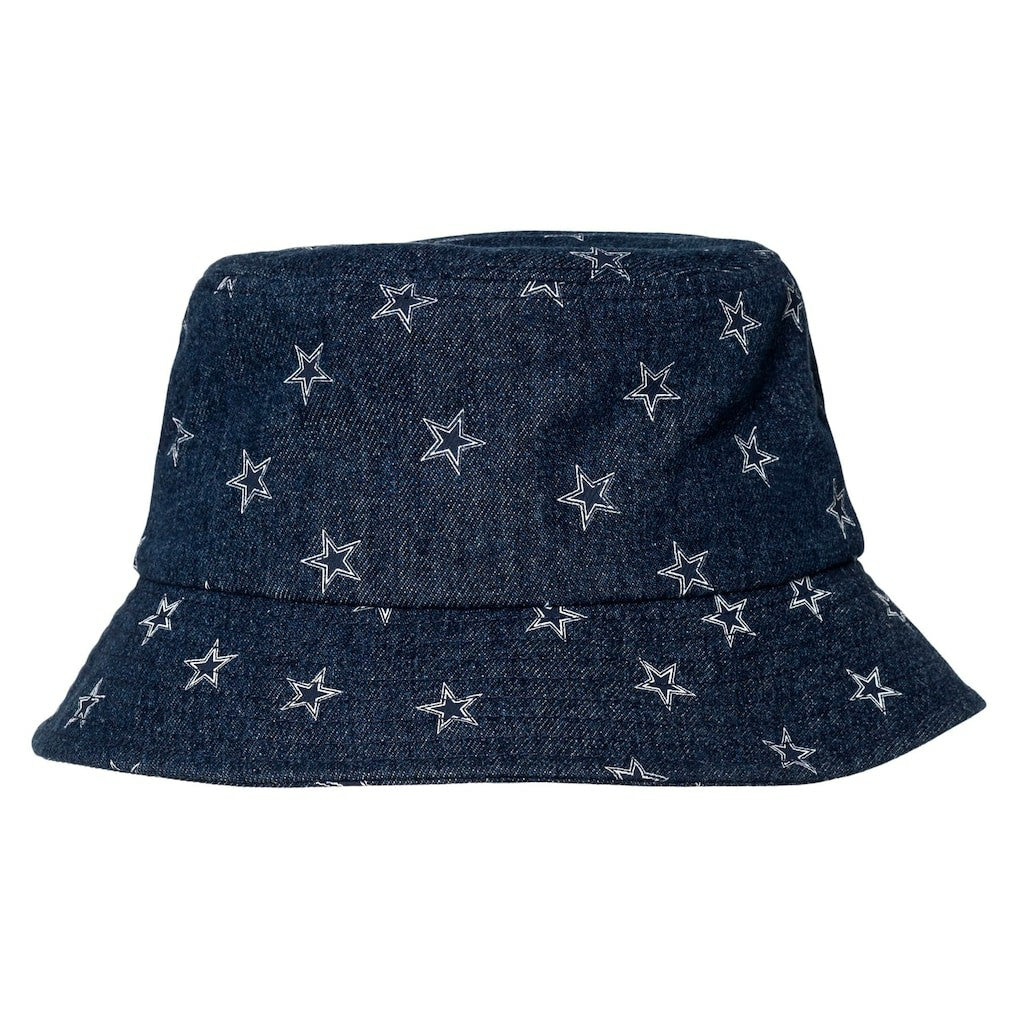 Dallas Cowboys The Wild Collective Women's Denim Bucket Hat Navy