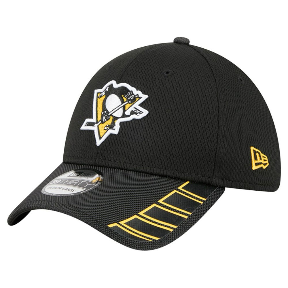 Pittsburgh Penguins New Era Visor Hit 39THIRTY Flex Hat - Black - NHL 202715391