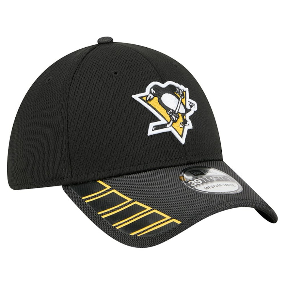 Pittsburgh Penguins New Era Visor Hit 39THIRTY Flex Hat - Black - NHL 202715391