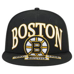 Boston Bruins New Era Oversized Vintage Arch 59Fifty Fitted Hat - Black - NHL 202715401