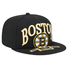 Boston Bruins New Era Oversized Vintage Arch 59Fifty Fitted Hat - Black - NHL 202715401