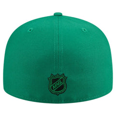 Dallas Stars New Era Oversized Vintage Arch 59Fifty Fitted Hat - Kelly Green - NHL 202715406