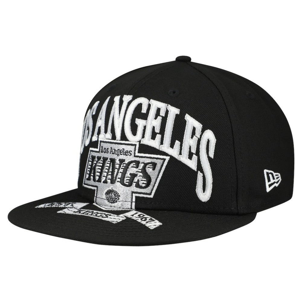 Los Angeles Kings New Era Oversized Vintage Arch 59Fifty Fitted Hat - Black - NHL 202715410
