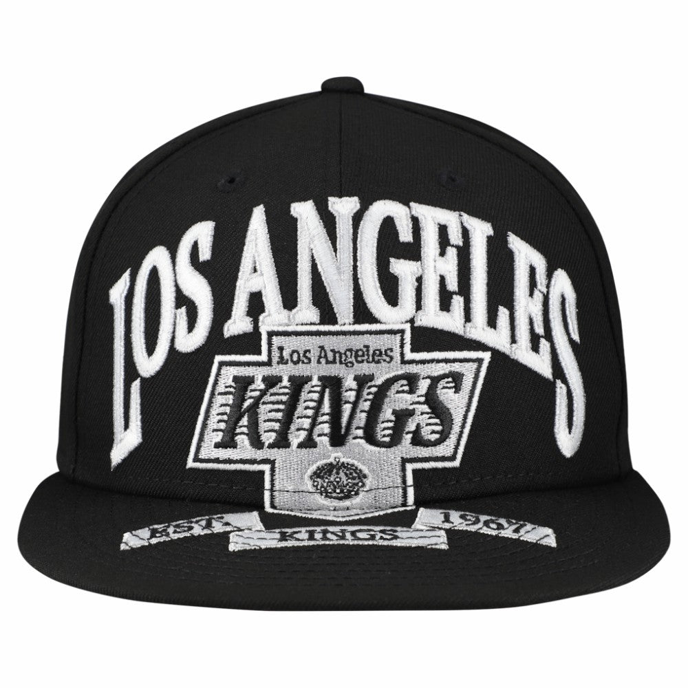 Los Angeles Kings New Era Oversized Vintage Arch 59Fifty Fitted Hat - Black - NHL 202715410