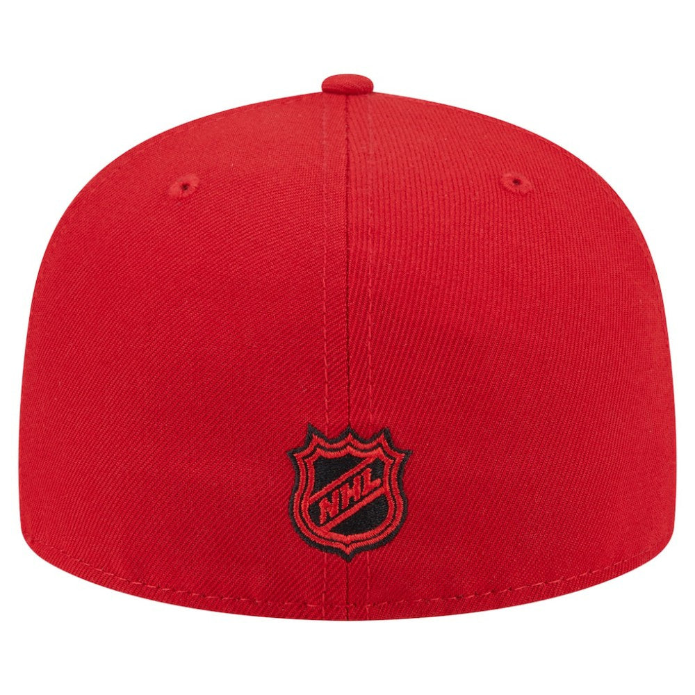 New Jersey Devils New Era Oversized Vintage Arch 59Fifty Fitted Hat - Red - NHL 202715412