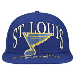 St. Louis Blues New Era Oversized Vintage Arch 59Fifty Fitted Hat - Blue - NHL 202715415