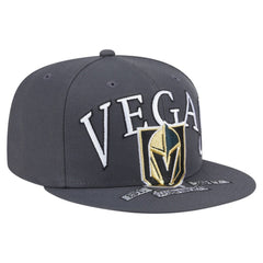 Vegas Golden Knights New Era Oversized Vintage Arch 59Fifty Fitted Hat - Gray - NHL 202715418