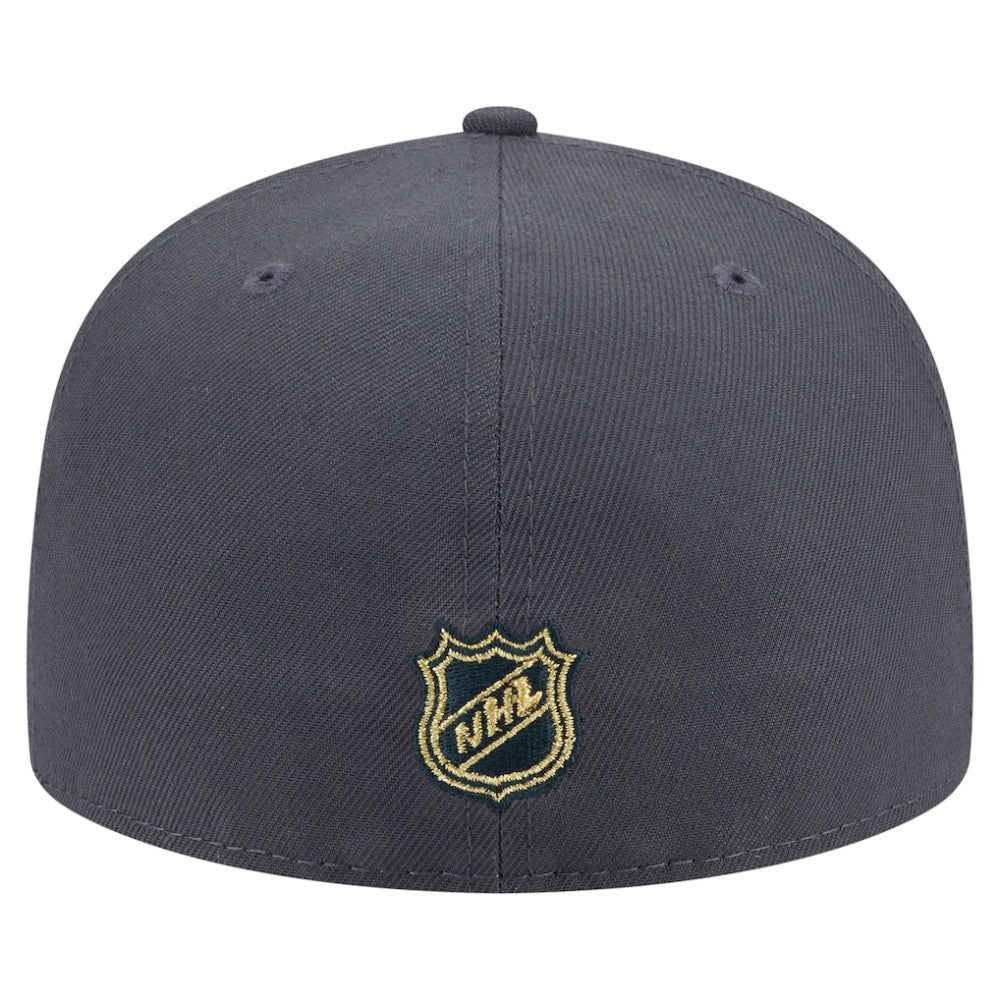 Vegas Golden Knights New Era Oversized Vintage Arch 59Fifty Fitted Hat - Gray - NHL 202715418