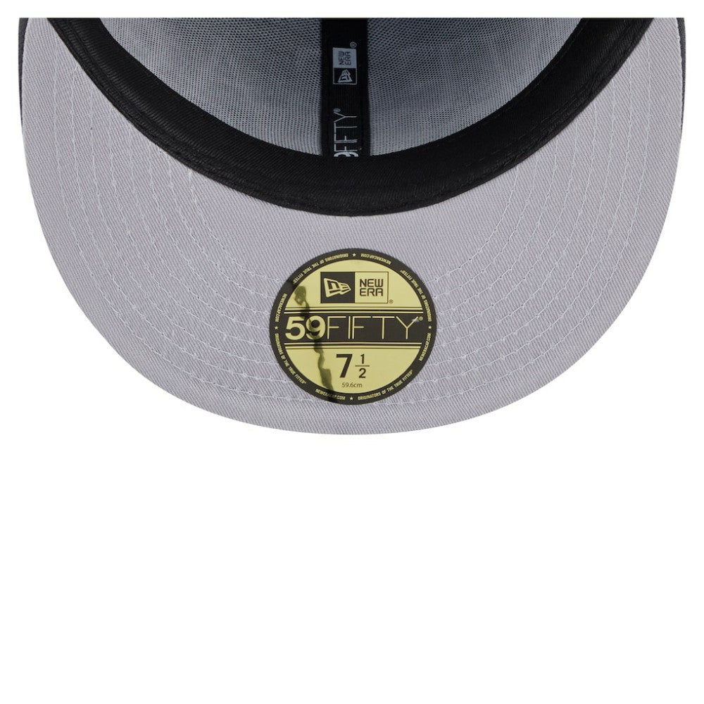 Vegas Golden Knights New Era Oversized Vintage Arch 59Fifty Fitted Hat - Gray - NHL 202715418