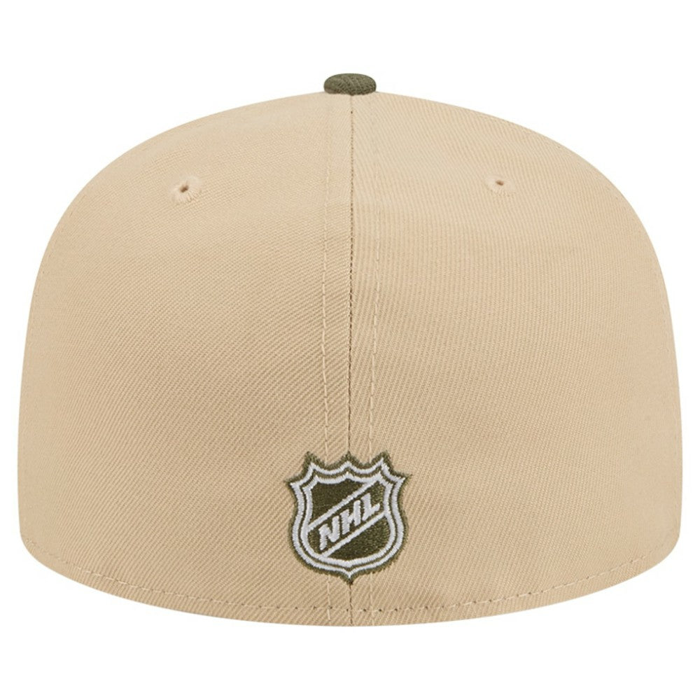 Washington Capitals New Era Color Pack Two-Tone 59FIFTY A-Frame Fitted Hat - Tan/Olive - NHL 202715420