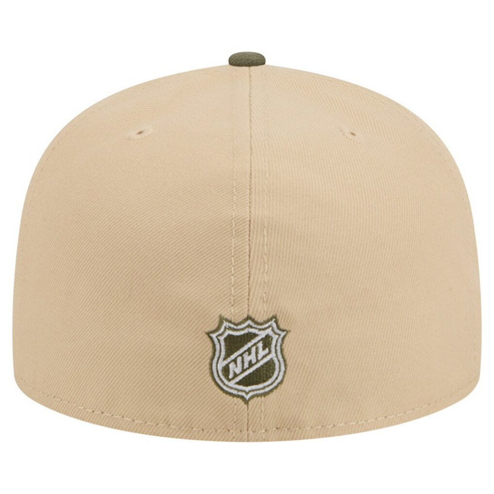 Philadelphia Flyers New Era Color Pack Two-Tone 59FIFTY A-Frame Fitted Hat - Tan/Olive - NHL 202715426