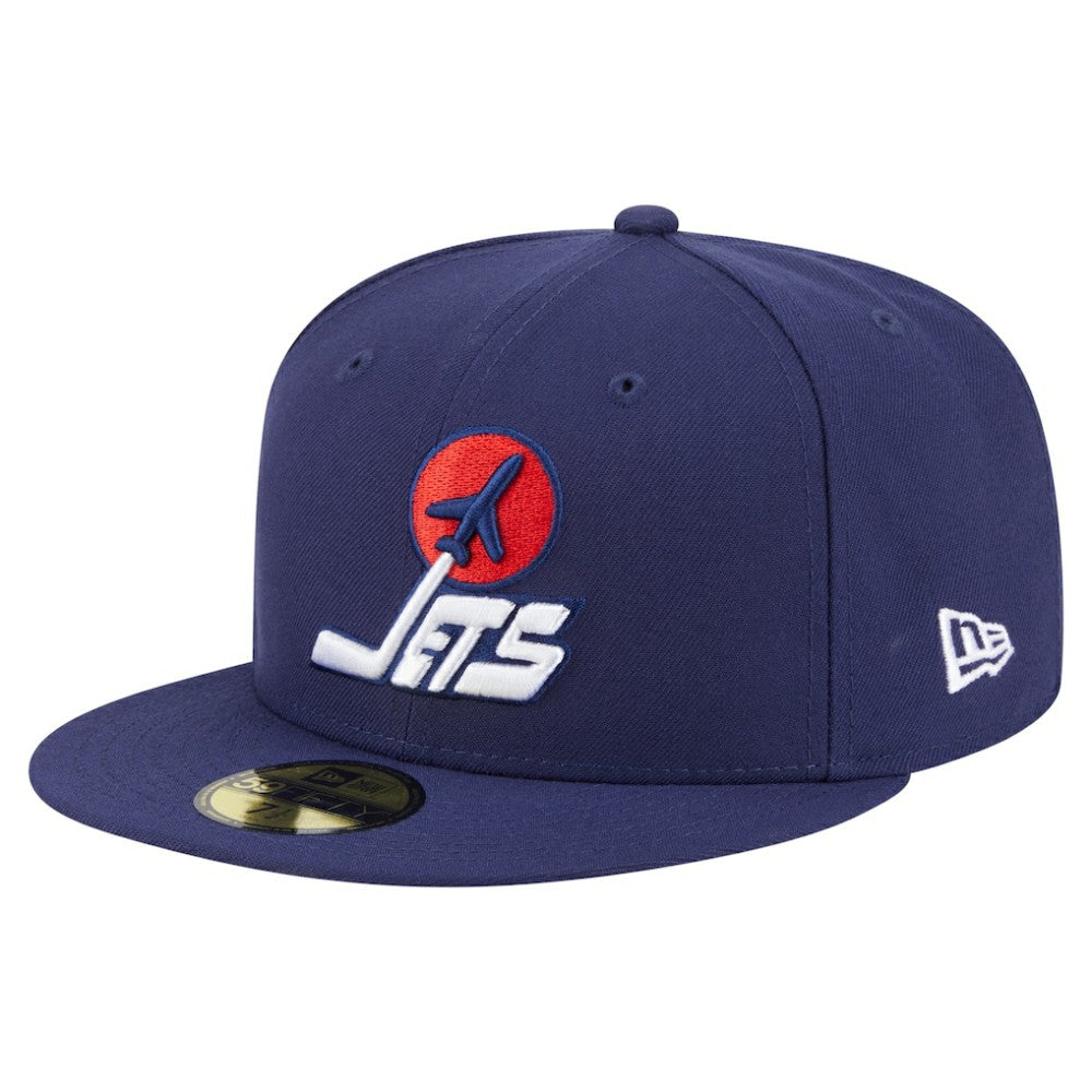 Winnipeg Jets New Era Deceptor 59FIFTY Fitted Hat - Navy - NHL 202715438